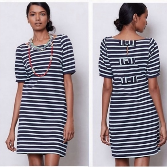 Anthropologie Dresses & Skirts - Anthro // Postmark Triple Bow Dress Size XSmall